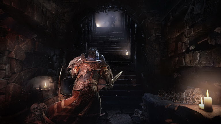 Η ατμόσφαιρα θυμίζει έντονα τα παιχνίδια Souls.