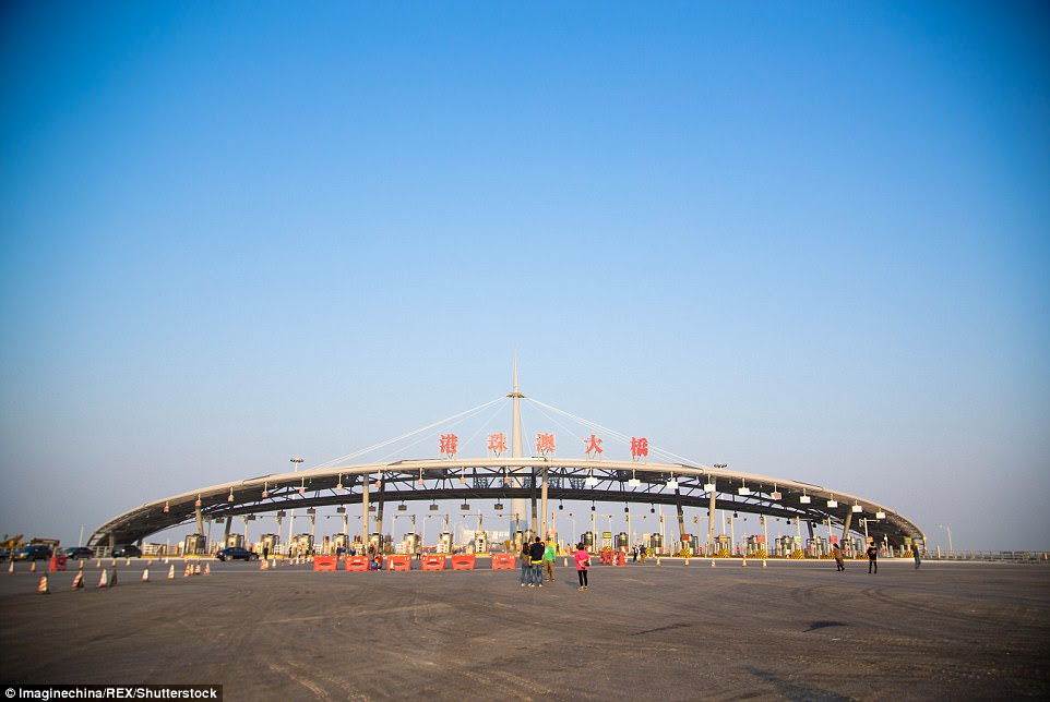 The bridge is being built by three different governments in China, so it can only open when all sides are ready