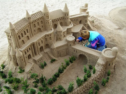 castillo de arena