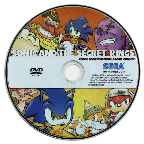 Sonic And The Secret Rings Comic
