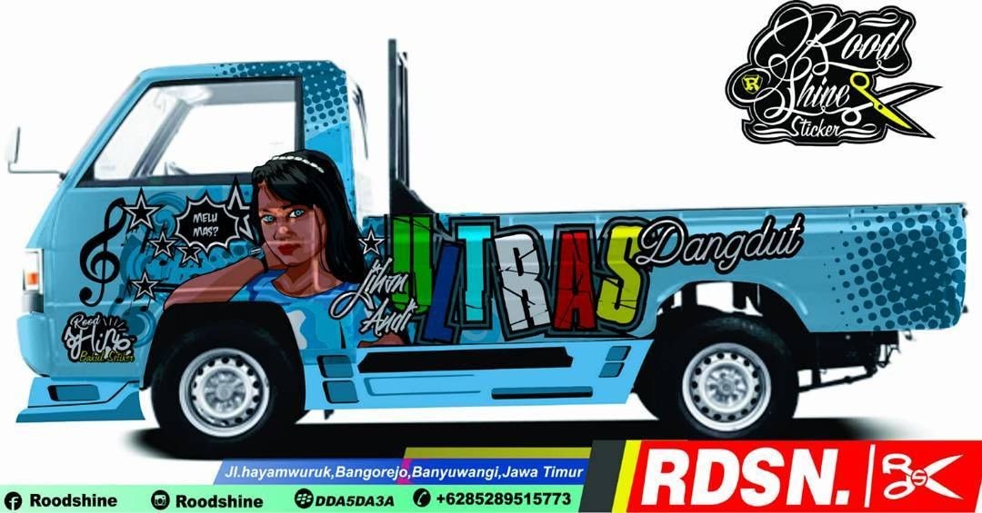 View L300 Pick Up Modif Stiker Images
