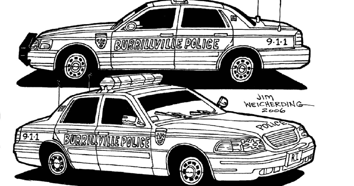 Car Coloring Pages Police / Vehicles Coloring Pages - MomJunction - Try