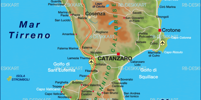 Tropea Italien Karte - Tropea Das Herz Kalabriens Kalabrien Ferien