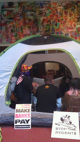 tent in bofa - sf by jim leftwich