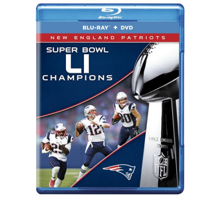New England Patriots NFL Super Bowl 51 ChampsBluray/DVD Set — QVC.com New England Patriots NFL Super Bowl 51 ChampsBluray/DVD Set — QVC.com