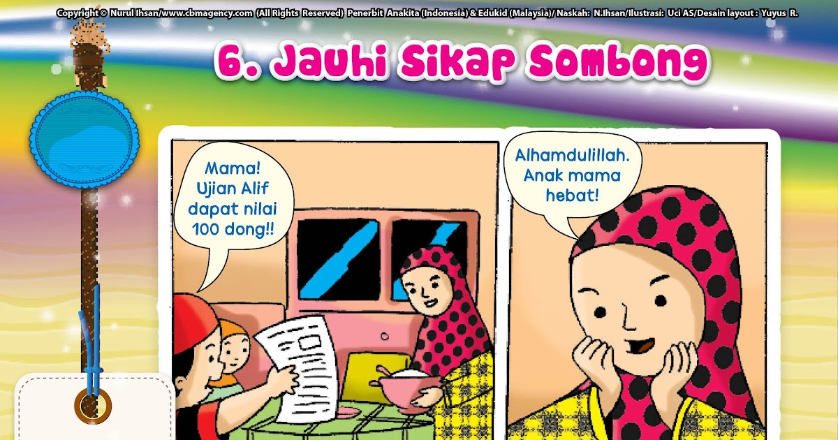 Contoh Cerita Komik Singkat Guru Paud