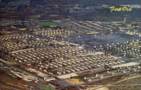 Fort Ord California Map - Map Of Western Hemisphere