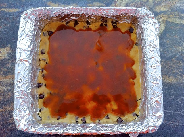 6 Tablespoons Caramel Sauce Over Cookie Dough
