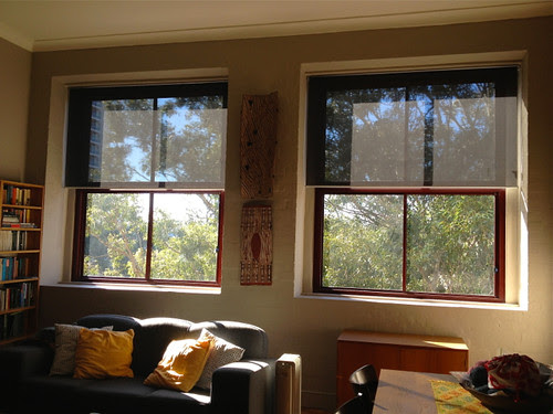 living room restored