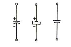 điện-tụ-ký tự Biểu tượng của tụ điện phân
