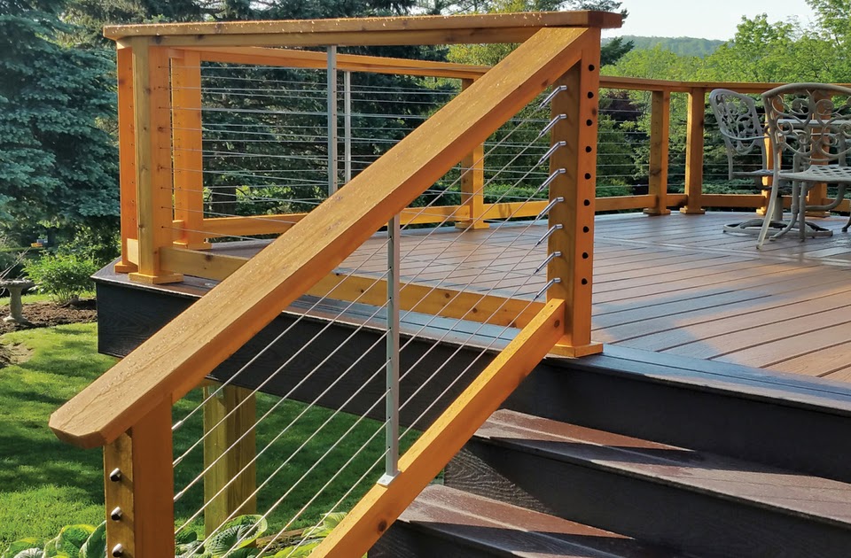 Cable Deck Railing Kit - Get All You Need