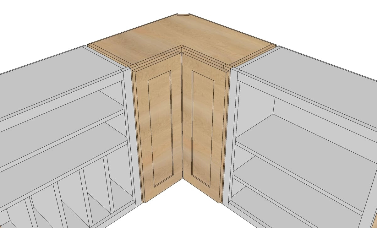 How To Build A Corner Cabinet Plans Kitchen Design