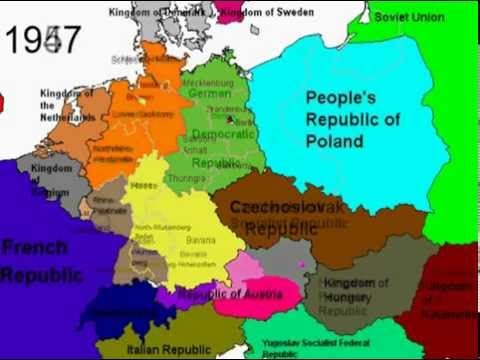 Germany Map Before And After Ww2