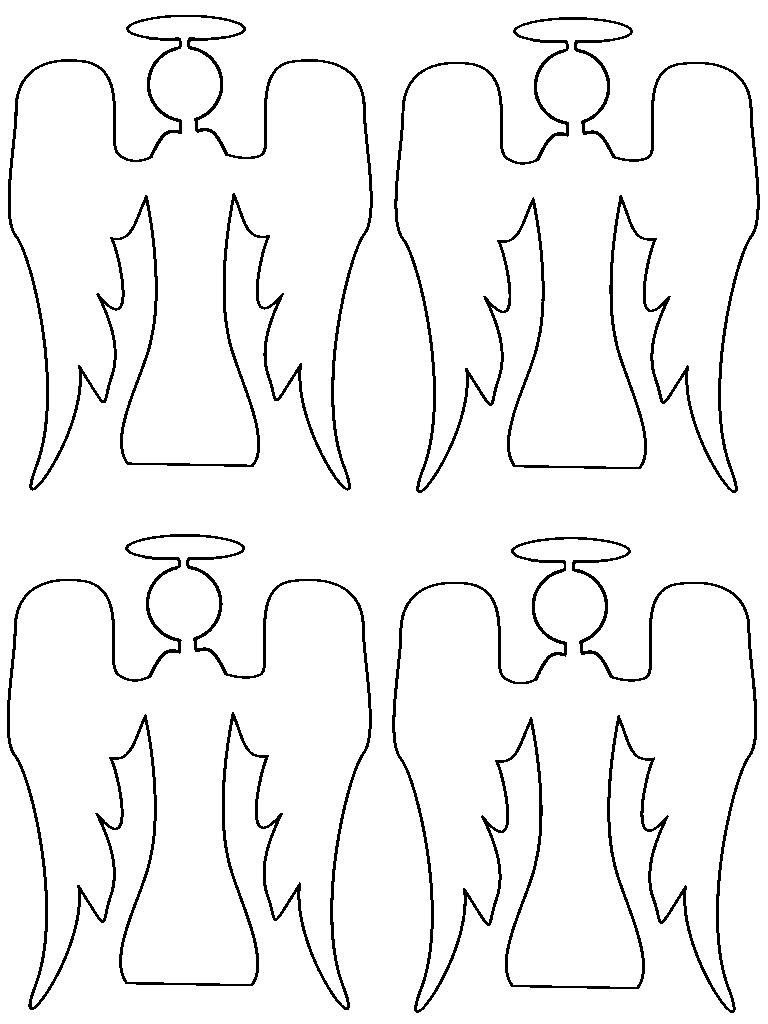 Christmas Angles Templates. Christmas Angles Templates.