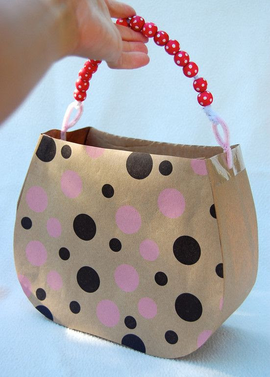 ikat bag: Tea Party Behind The Scenes - Cardboard