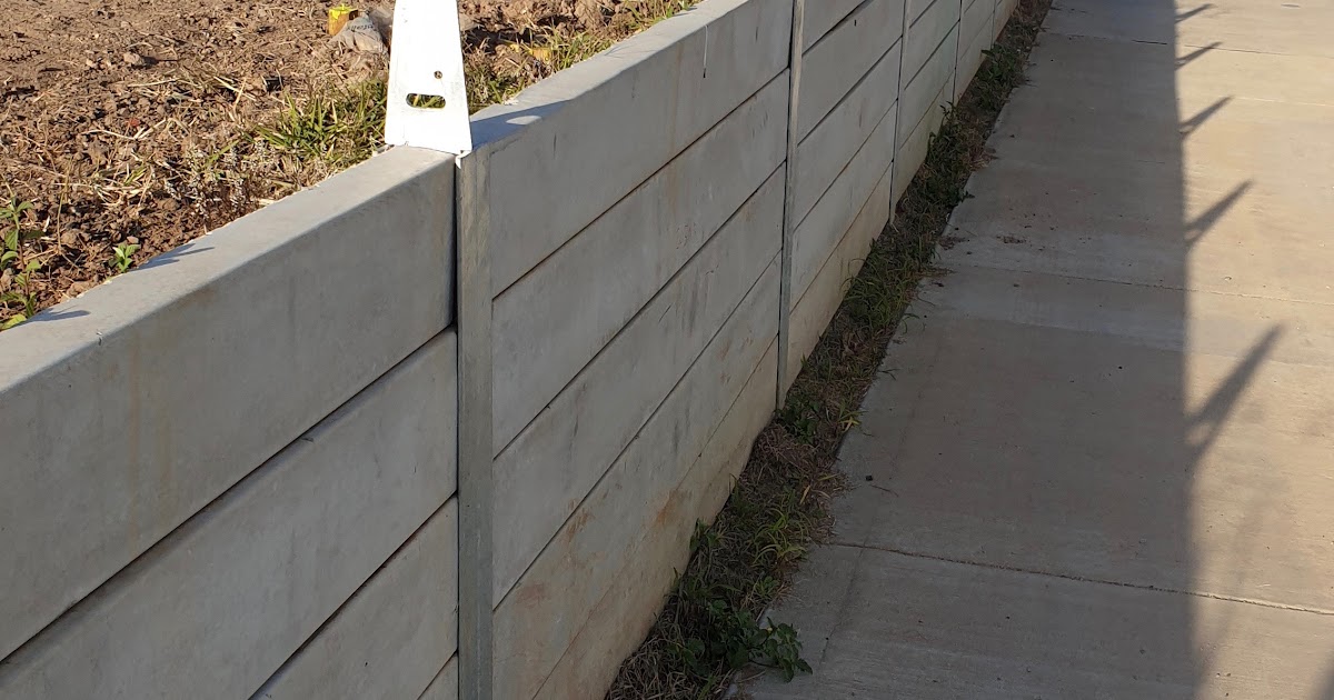 Concrete Block Retaining Walls Brisbane : Concrete Contractor