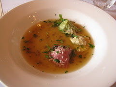 Agnolloti in Brodo Tartufato