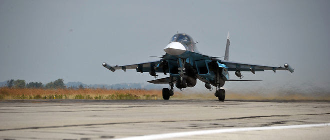 L'armée russe a bombardé 472 cibles "terroristes" en 48 heures.