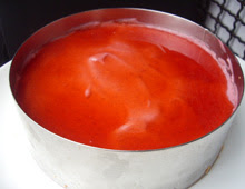 Bavarois fraises citron vegan vegetalien Bavarois miroir aux fraises vegan vegetalien