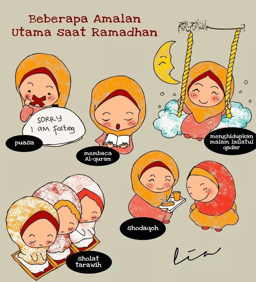 Gambar Poster Ramadhan Anak / ramadhan kareem imej png vektor dan fail