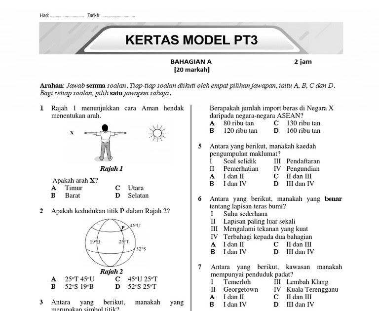 Jawapan Buku Modul Aktiviti Pintar Bestari Geografi Tingkatan 3  malaykuri