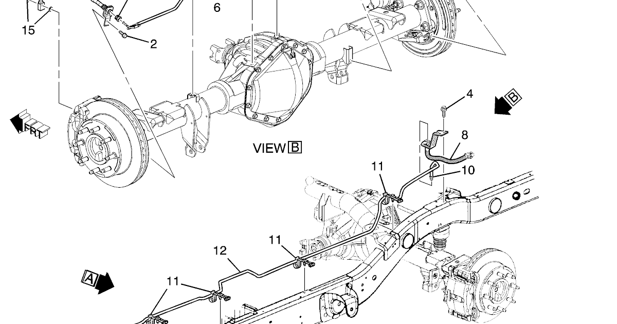 2003 Chevy Silverado 1500 Brake Line Diagram Diagram