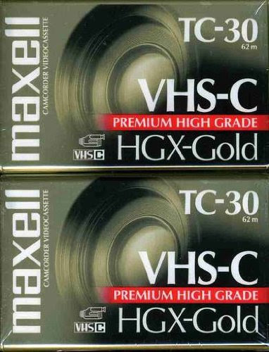 Maxell Gold Camcorder Video Cassette Pack PET CARE