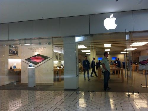 Comprando el iPad 3 en el Apple Center de Beverly Hills
