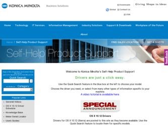 Konica Bizhub 224E Driver / Konica Minolta Bizhub 206 Driver Konica