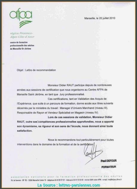 Lettre De Motivation Alternance Cnam  Soalan d