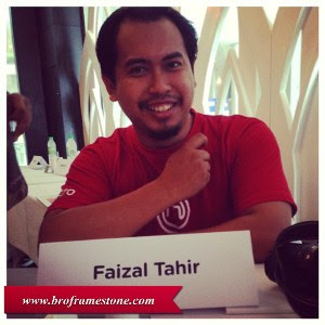 Faizal tahir in the house