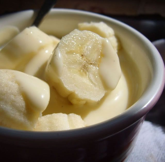 bananas and custard bananas and custard