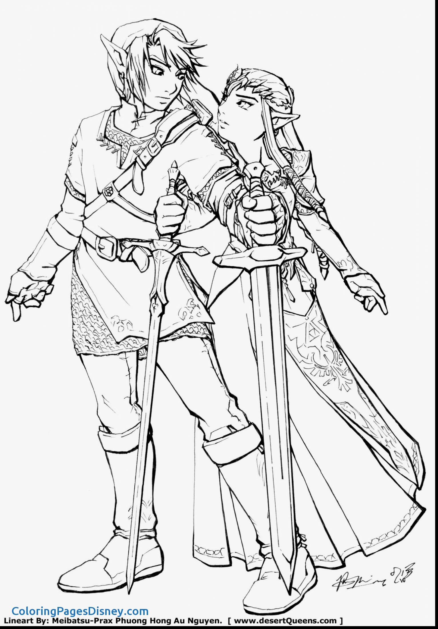 Zelda Breath Of The Wild Coloring Pages Monsters : Moblin - The Legend