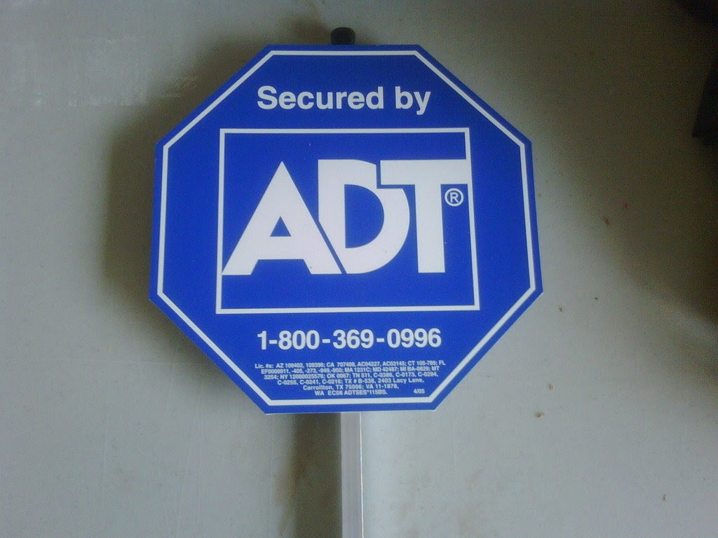 Buy ADT Home Security Signs: 1 ADT HOME SECURITY ALARM SYSTEM YARD SIGN ...