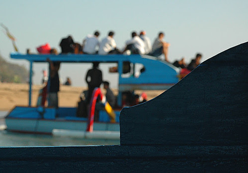 The boat to Lembongan