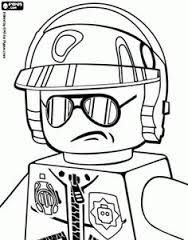 Lego Robber Coloring Pages
