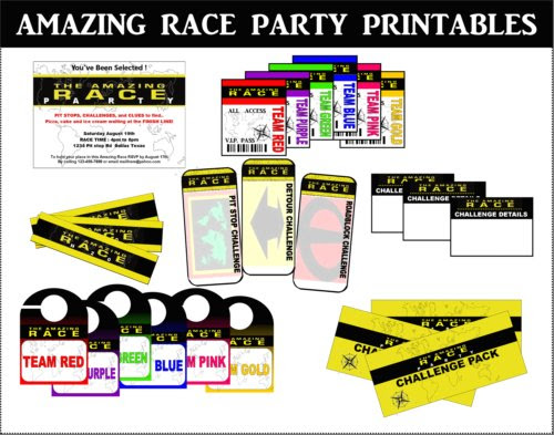 Birthday Party Ideas Birthday Party Ideas Amazing Race