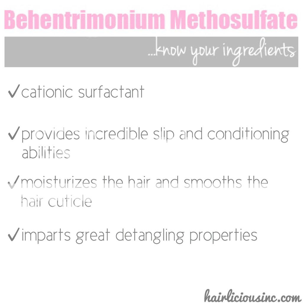 Ingredient Spotlight Pt.4: Behentrimonium Methosulfate | on HairliciousInc.com