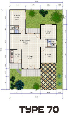 desain rumah minimalis luas tanah 150