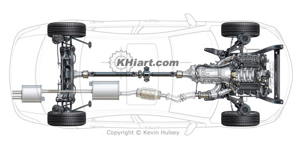 Undercarriage Of Car Diagram