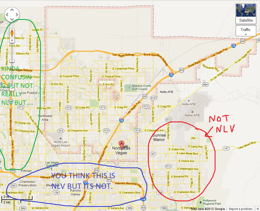 City Of Las Vegas Map Boundaries