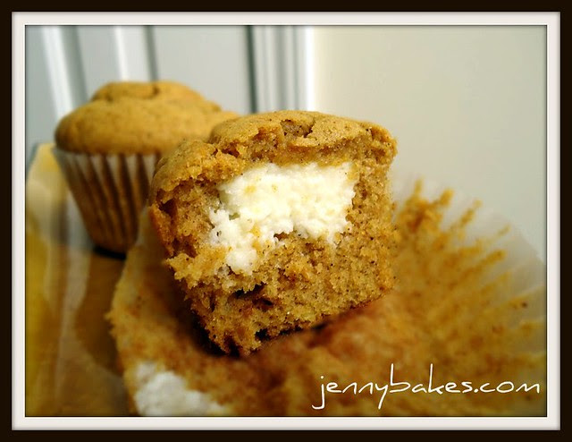 Pumpkin Cream Cheese Muffins