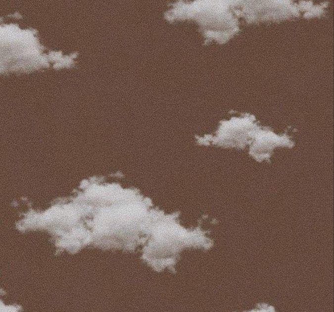 View 27 Clouds Pastel Aesthetic Brown Wallpaper - Sfondi