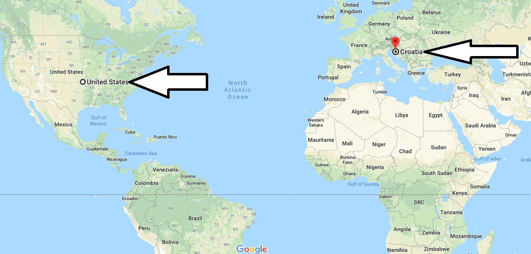 Croatia On The World Map | Current Red Tide Florida Map