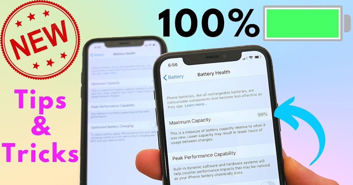 How To Restore Battery Health Iphone To 100 : How To Keep Your iPhone