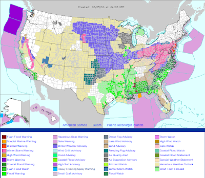 29 Noaa Watches And Warnings Map - Maps Online For You