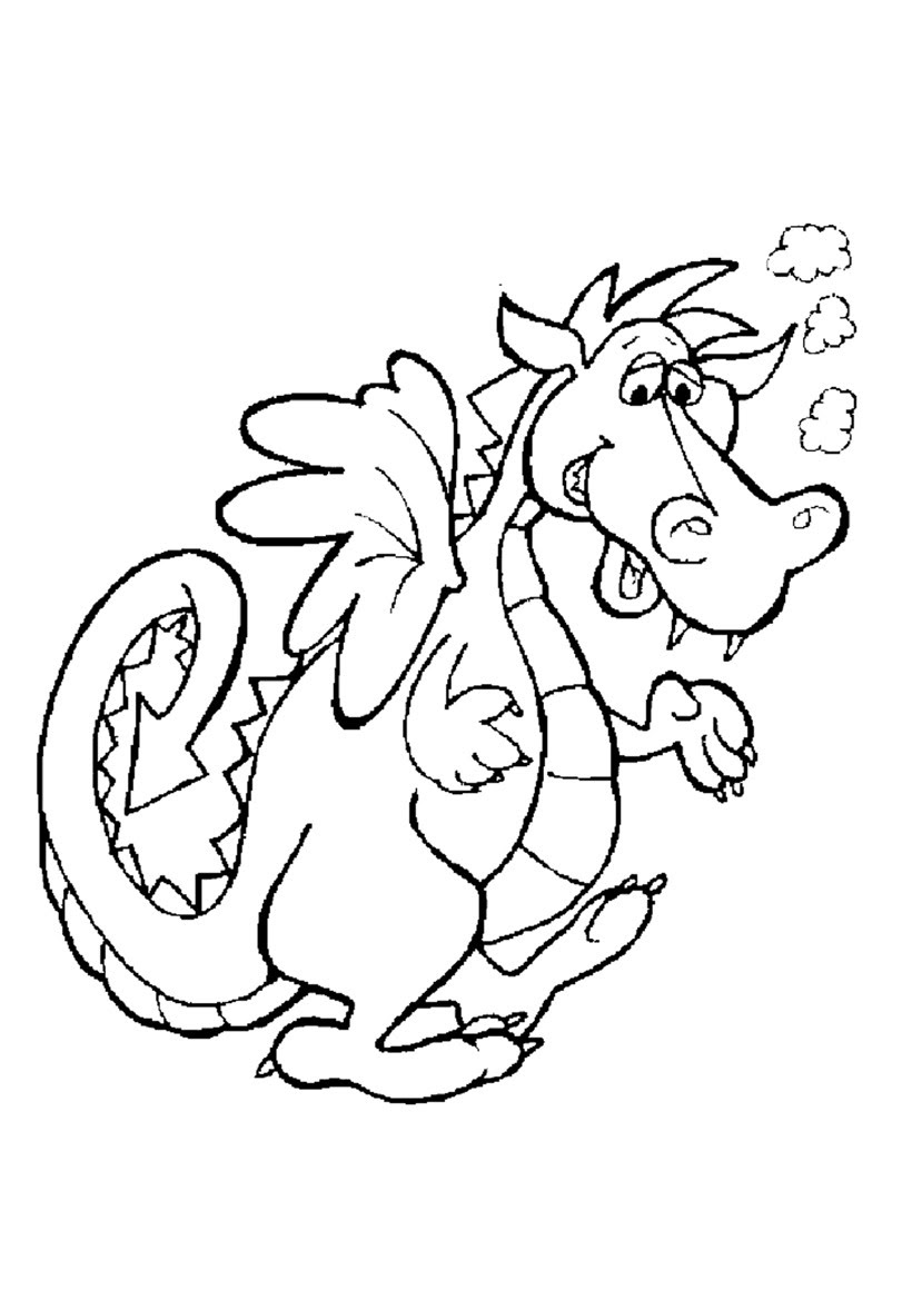 Coloriage Dragon Furie Nocturne  Des Milliers de Coloriage Imprimable