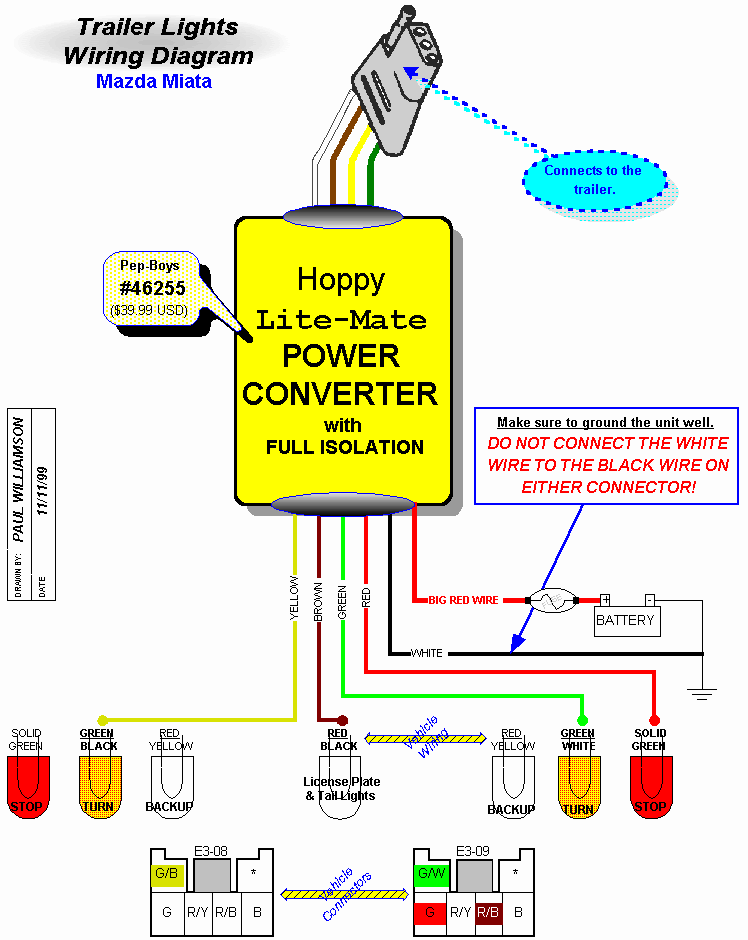 Wiring Diagram For Led 4 Flat Trailer Lights | is wiring in you?