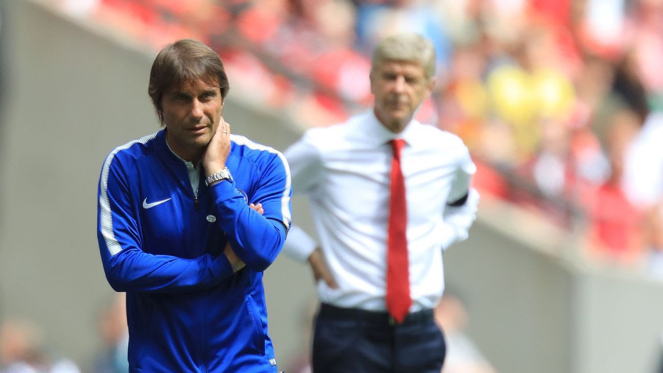 What has gone wrong for Antonio Conte and Chelsea against Arsenal of late?