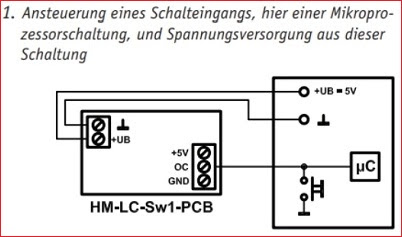 Garagentor Taster Schaltplan
